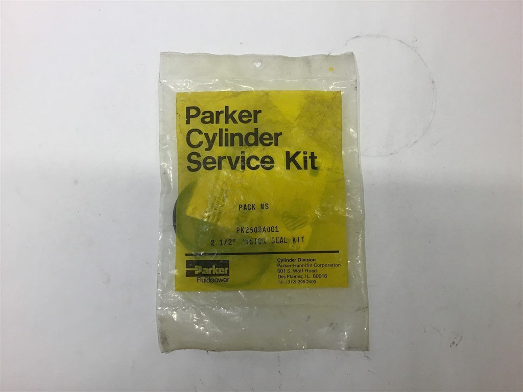 Parker PK2502A001 Cylinder Service Seal Kit 2-1/2"