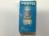 Festo 7880 LR-1/8-F-7 Pneumatic Regulator
