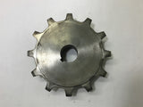 Sprocket 1.25" ID 6" OD 1.56" Pitch 1.5" Bore -B Hub Depth 12 Teeth