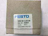 Festo VPEV-W-S-LED-GH Vaccum Switch 152617 ser. V872