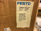 Festo DSM-40-270-CC-A-B Swivel Module Rotary Actuator 547588 Ser B602
