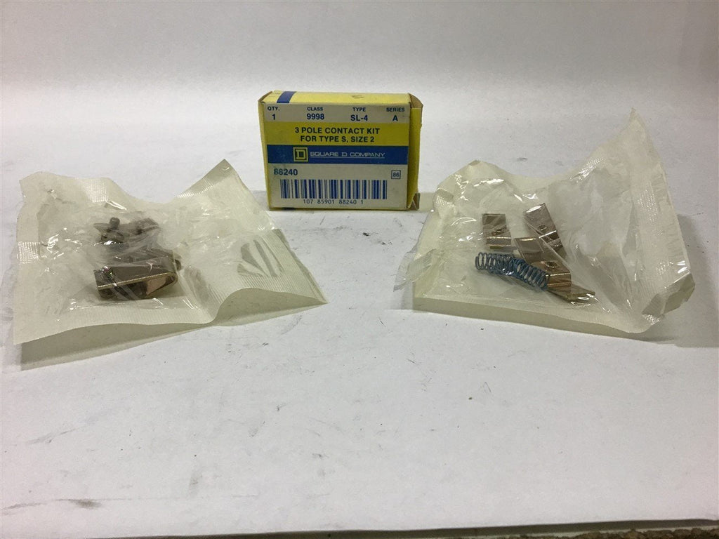 Square D 88240 3 Pole Contact Kit Class 9998 Type SL-4 Ser A