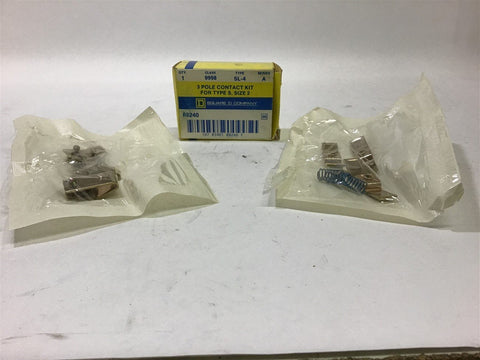 Square D 88240 3 Pole Contact Kit Class 9998 Type SL-4 Ser A
