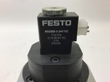 Festo HEE-D-MAXI-24 Valve F643 with 712 576 24 VDC Coil