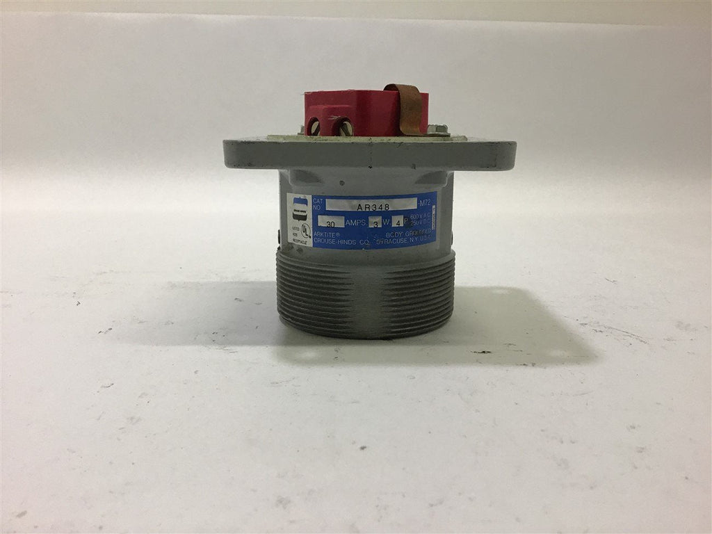 Crouse-Hinds AR348-M72 Arktite Receptacle