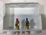 Eastman Washing Machine Outlet Box 60244 1/2" CPVC Inlet 3/4" MHT Outlet