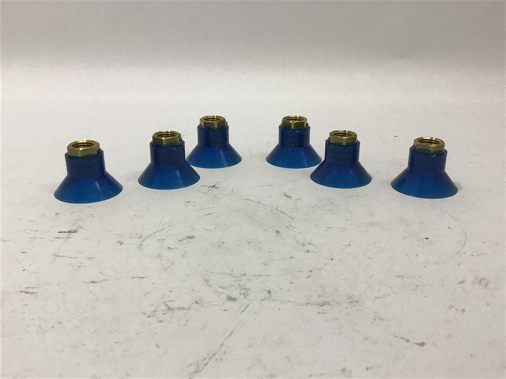 Vicas VC-204I Vacuum Cup 1.50 Dia 1/4 NPT Lot of 6