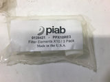 Piab 0128421 PPX10RE3 Filter Element