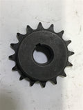 Martin 40BS16 Sprocket 3/4 Bore 40 Chain 16 Teeth