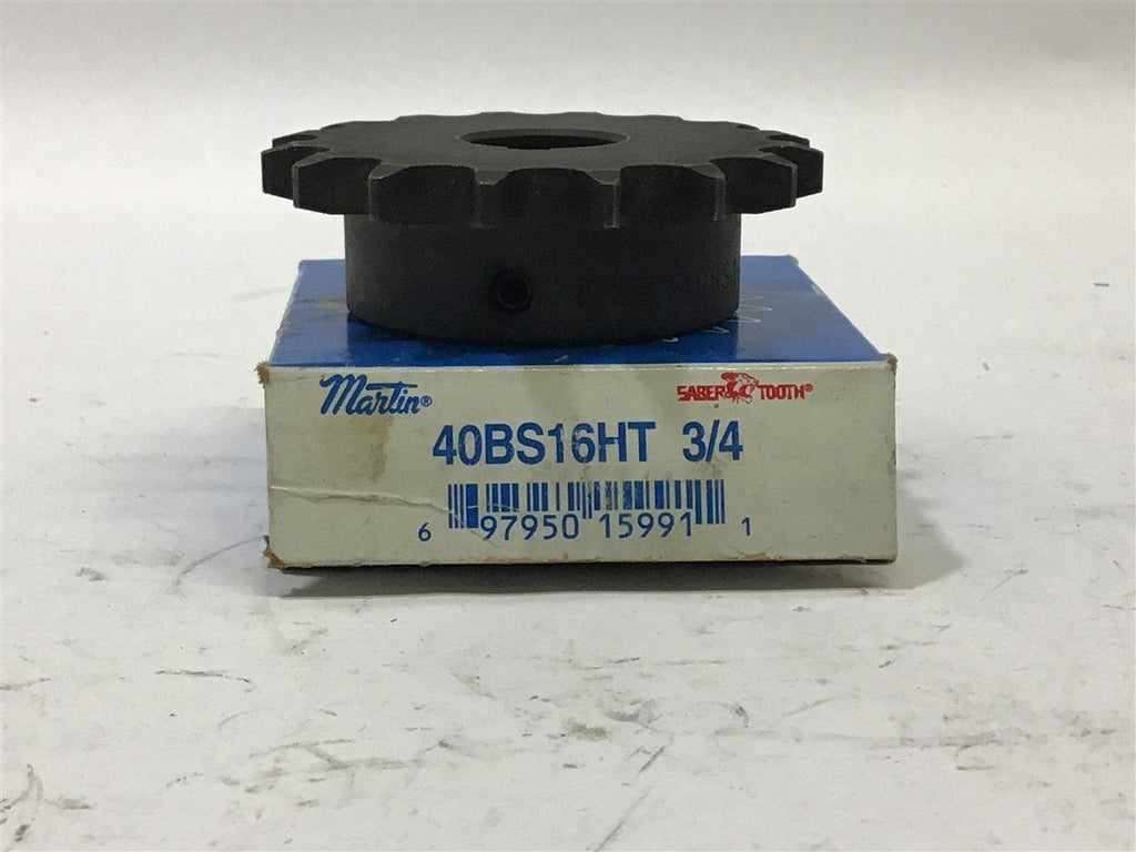 Martin 40BS16HT 3/4 Sprocket 40 Chain 16 Teeth