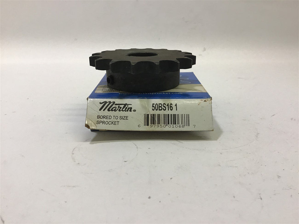 Martin 50BS16 1 Sprocket 50 Chain 16 Teeth 1" Bore