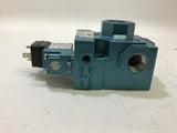 Mac 56C-33-501JC Air Hydro Power Valve with 130B-501JC 24 VDC