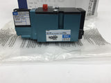 Mac 82A-AC-000-TM-DDFP-1DA Solenoid Valve 150 Psi w/ TM-DDFJ-1DA 24VDC
