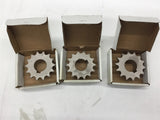 Tsubaki 40B14 F 25MM Sprocket Lot of 3