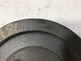 3V6.0X2-SH Pulley 2 Groove 3V Belt Width uses SH Bushing