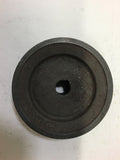 2 Groove Pulley 5" OD 5/8' Belt Width 0.720" Bore