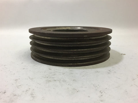 4 3V6.0SK Pulley 4 Groove 3V Belt Width Uses SK Bushing