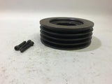 Martin 43V530SDS Pulley 4 Groove 3V Belt Width Uses SDS Bushing