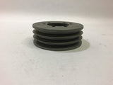 4.12x3 3VSH Pulley 3 Groove 3V Belt Width Uses SH Bushing