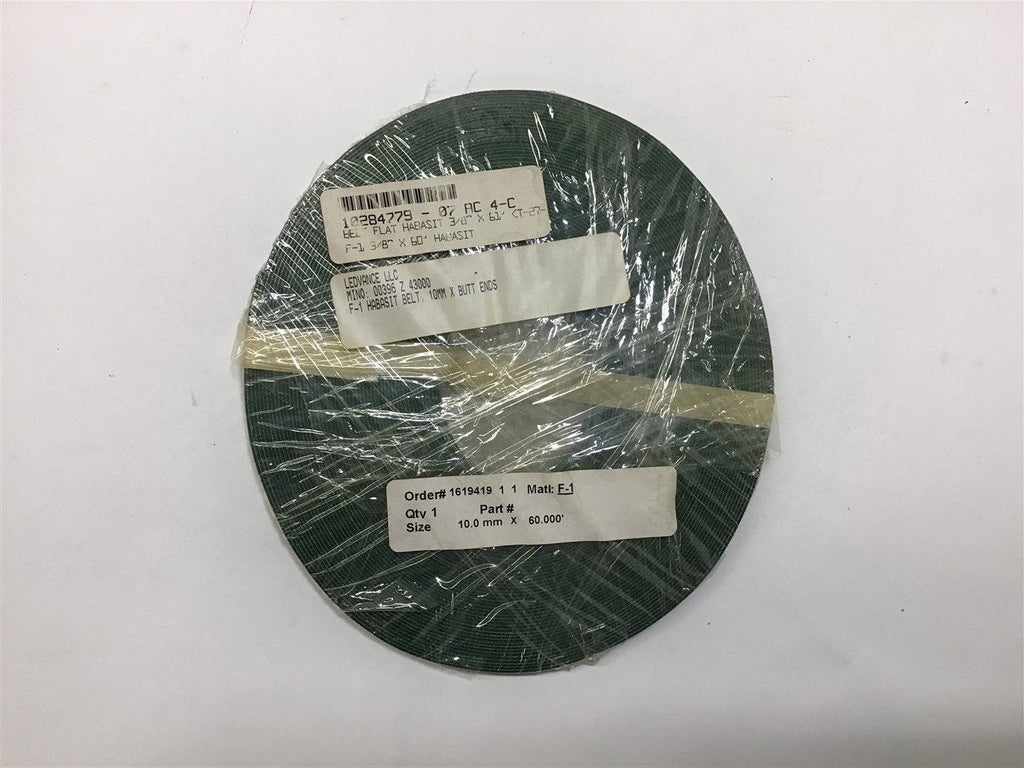 Habasit F-1 CT-27-F-1 3/8 X 60 Flat Belt 10mm x 60 Butt Ends