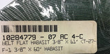 Habasit F-1 CT-27-F-1 3/8 X 60 Flat Belt 10mm x 60 Butt Ends