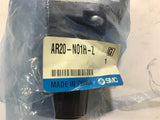 SMC AR20-N01H-Z Air Pressure Regulator 7-125 PSI