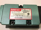 Numatics 553SA43AK Solenoid Valve 120 V 50/60 Hz 0.37 A 150 PSIG