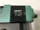 Numatics 553SA43AK Solenoid Valve 120 V 50/60 Hz 0.37 A 150 PSIG