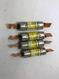Cooper Bussmann LPN-RK-100SP Low-Peak Fuse 100 Amp 600 Volt Lot of 4