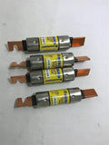 Cooper Bussmann LPN-RK-100SP Low-Peak Fuse 100 Amp 600 Volt Lot of 4
