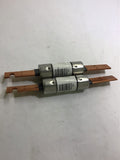 Fusetron FRS-R-100 Fuse 100 Amp 600 Volts Lot of 2