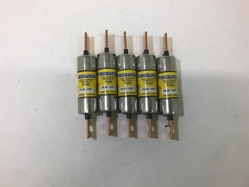 Bussmann LPN-RK-100SP Low-Peak Fuse 100 Amp Box of 5