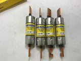 Cooper Bussman LPN-RK-90SP Low-Peak Fuse 90 Amp 600 Volt Lot of 4