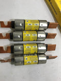 Cooper Bussman LPN-RK-90SP Low-Peak Fuse 90 Amp 600 Volt Lot of 4