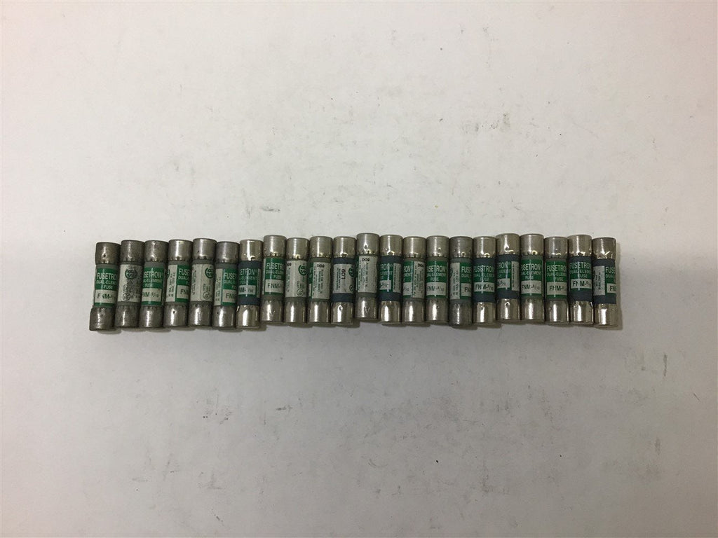 Fusetron FNM-6/10 Dual-Element Fuse Lot of 22