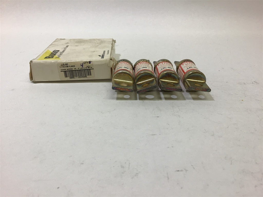 Bussmann JJS-80 T-Tron Fuse Class T Qty 4