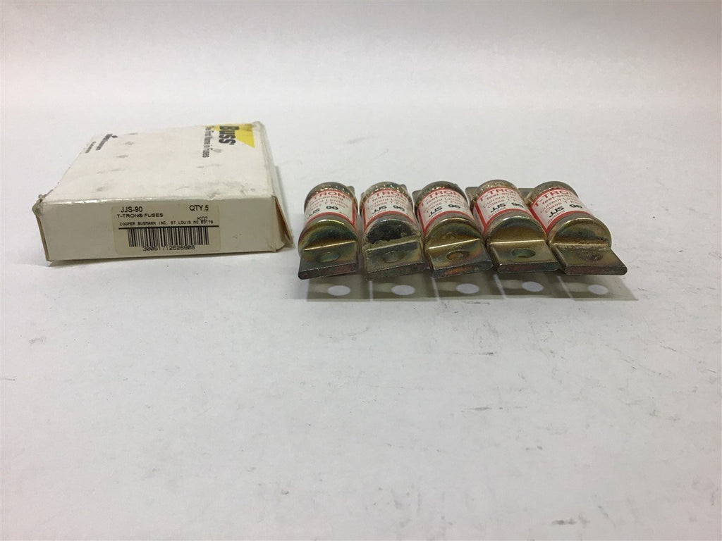 Buss JJS-90 T-Tron Fuses Class T Lot of 5