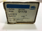 Clipper UX1S12 Belt Fasteners 430 Stainless 01179 12" 12 Pcs