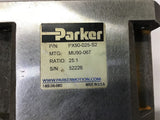 Parker PX90-025-S2 Gear Reducer MU90-067 Ratio 25:1