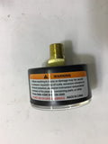 Qty. 2 Gauges 1- 160Psi 0-1100 kPa ABS Case Bronze Tube Brass Socket