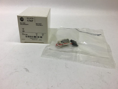 Allen-Bradley 1747-BA SLC 500 Battery Assembly Rev B Ser A