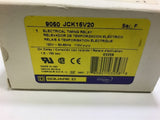 Square D 9050 JCK15V20 Electrical Timing Relay Ser F 1.8-180 sec