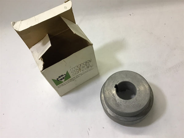 Magnaloy Model 300 1-5/8 x 3/8 Coupling Hub M30012012 New In Box Magnaloy Model 300 1-5/8 x 3/8 Coupling Hub M30012012 New In Box