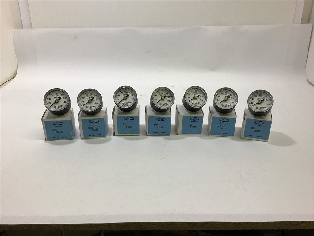 Dixon Pressure Gauge GC620 160 psi Qty. 7