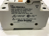 Allen Bradley Bulletin 1492-FB3C30-L Fuse Holder Ser A 600V 30A2 PCS