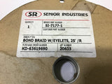 Senior Industries SI-7177-1 Bond Braid W/Eyelets 25' /R