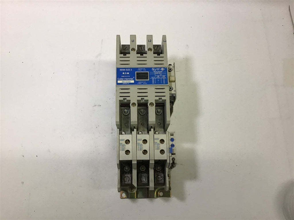 Eaton AN16KNO Nema Size 3 Starter 90 Amp 600 Volts
