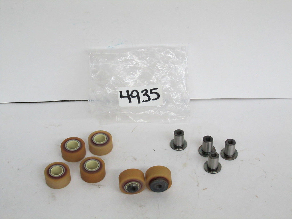6 Rollers w/ 6 Teflon Bearings 6 mm Metric Thread
