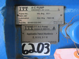 ITT A-C Pump 731 Plus Size 3X2X8.5E F4H1-391 F93007 52-053-232-000 Model #100