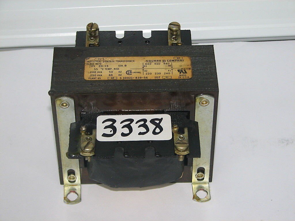 Square D Company Industrial Control Transformer Type Eo-15- S 30021-839-56- Serb